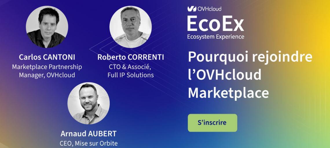 Mise Sur Orbite invité de l’EcoEx d’OVHcloud